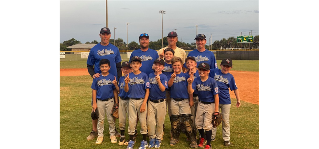 Minors Trash Pandas end of season tournament Champs!